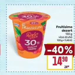 Billa Fruitisimo dezert 130 g nabídka