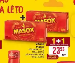 Billa Vitana Masox 10 kostek, 110 g nabídka
