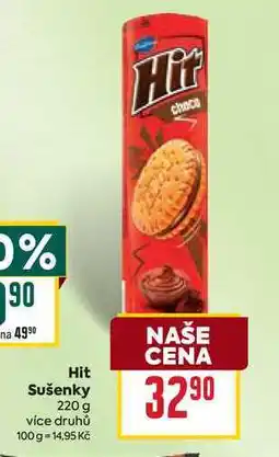 Billa Hit Sušenky 220 g nabídka