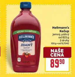 Billa Hellmann's Kečup jemný, pálivý od 825 g nabídka