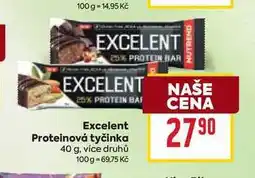 Billa Excelent Proteinová tyčinka 40 g nabídka