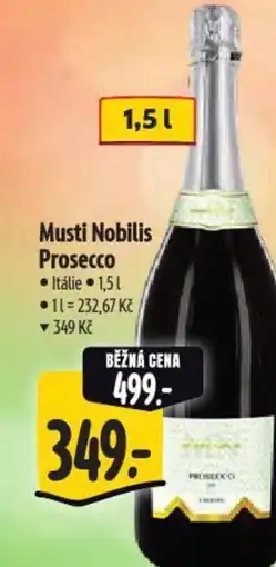 Albert Musti Nobilis Prosecco nabídka
