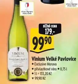 Albert Vinium Velké Pavlovice nabídka