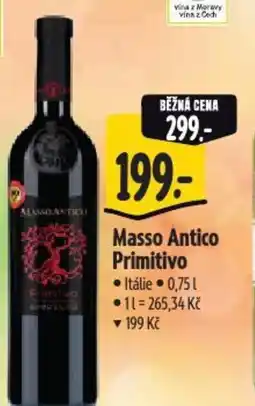 Albert Masso Antico Primitivo nabídka