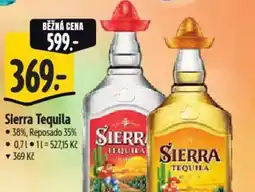 Albert Sierra Tequila nabídka