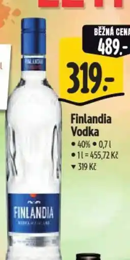 Albert Finlandia Vodka nabídka
