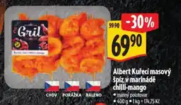 Albert Albert Kuřecí masový špíz v marinádě chilli-mango nabídka