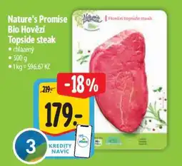Albert Nature's Promise Bio Hovězí topside steak nabídka