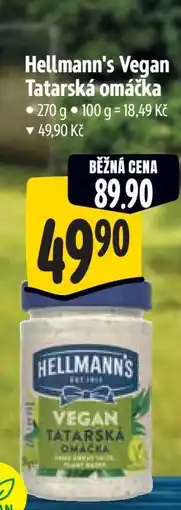 Albert Hellmann’s Vegan Tatarská omáčka nabídka