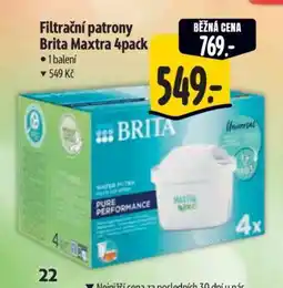 Albert Filtrační patrony BRITA Maxtra 4pack nabídka