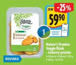 Albert Nature's Promise Veggie Řízek - čočkový protein nabídka