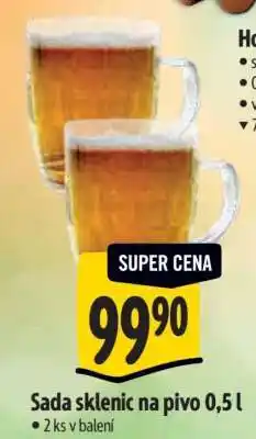 Albert Sada sklenic na pivo 0,5 l nabídka