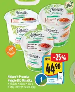 Albert Nature’s Promise Veggie Bio Omáčky nabídka