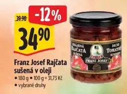 Albert Franz Josef Rajčata sušená v oleji nabídka