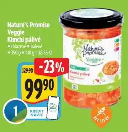 Albert Nature’s Promise Veggie Kimchi pálivé nabídka