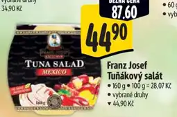 Albert Franz Josef Tuňákový salát nabídka