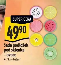 Albert Sada podložek pod sklenice ovoce nabídka
