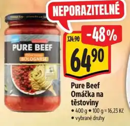 Albert Pure Beef Omáčka na těstoviny nabídka