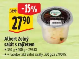 Albert Albert Zelny salát s rajčetem nabídka