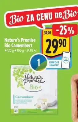 Albert Nature’s Promise Bio Camembert nabídka