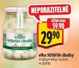 Albert Efko Stříbřité cibulky nabídka