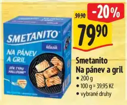 Albert Smetanito na pánev a gril nabídka