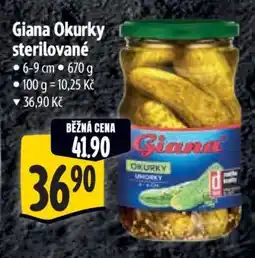 Albert Giana Okurky sterilované nabídka