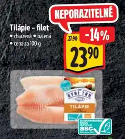 Albert Tilápie filet nabídka