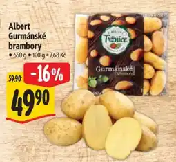 Albert Albert Gurmánské brambory nabídka