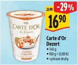 Albert CARTE D’OR DEZERT nabídka