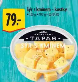 Albert Sýr s kmínem - kostky nabídka