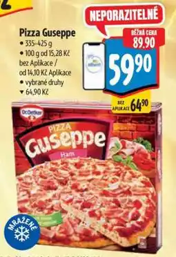 Albert Pizza Guseppe nabídka