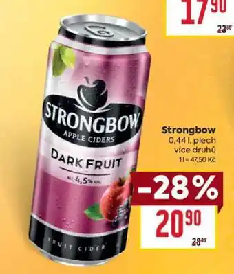Billa Strongbow Dark Fruit nabídka