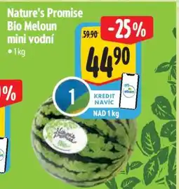 Albert Nature's Promise Bio Meloun Mini vodní nabídka