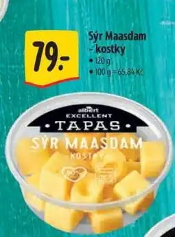 Albert Sýr Maasdam - kostky nabídka