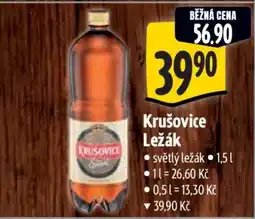 Albert Krušovice ležák nabídka