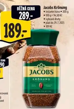 Albert Jacobs Krönung nabídka