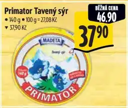 Albert Primator tavený sýr nabídka