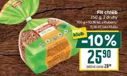 Billa Fit chléb nabídka