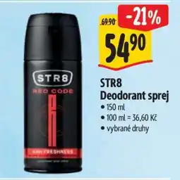Albert STR8 deodorant sprej nabídka