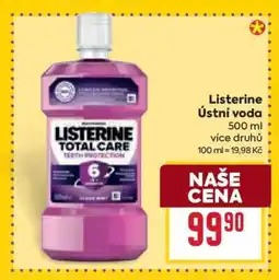 Billa Listerine ústní voda nabídka