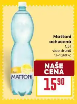 Billa Mattoni ochucená nabídka