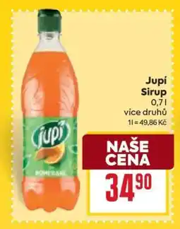 Billa Jupí sirup nabídka