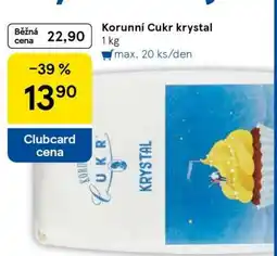Tesco Korunní Cukr krystal nabídka