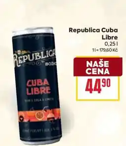 Billa Republica Cuba Libre nabídka
