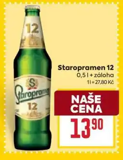 Billa Staropramen 12 nabídka