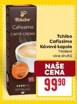 Billa Tchibo Cafissimo Kávové kapsle nabídka
