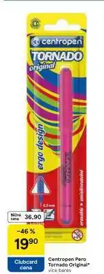 Tesco Centropen Pero Tornado Original nabídka