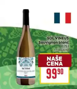 Billa SOL VINEUS Sauvignon blanc nabídka
