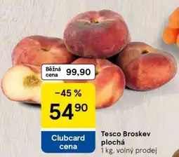 Tesco Tesco Broskev plochá nabídka